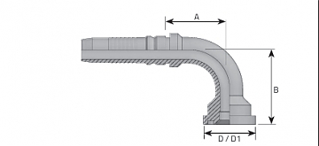 Фл. 1"6000/90-16 int (47,7) DN25 (V)