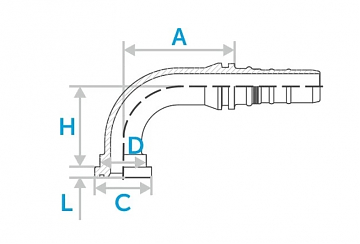 Фл. 1"6000/90-16 int (47,7) DN25 (K)